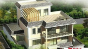 农村三层房屋,现代风格与实用功能的完美融合